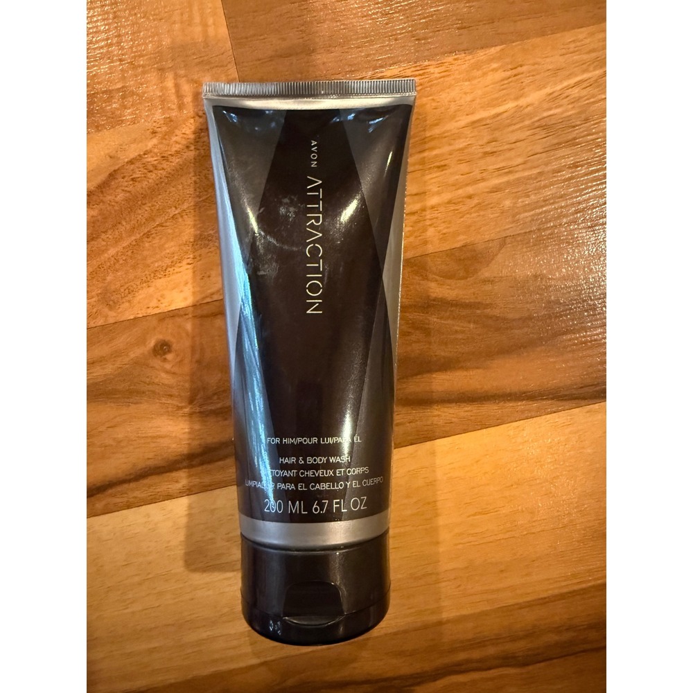 Avon Attraction For Him Hair & Body Wash 6.7 fl oz / 200 ml New beauty health